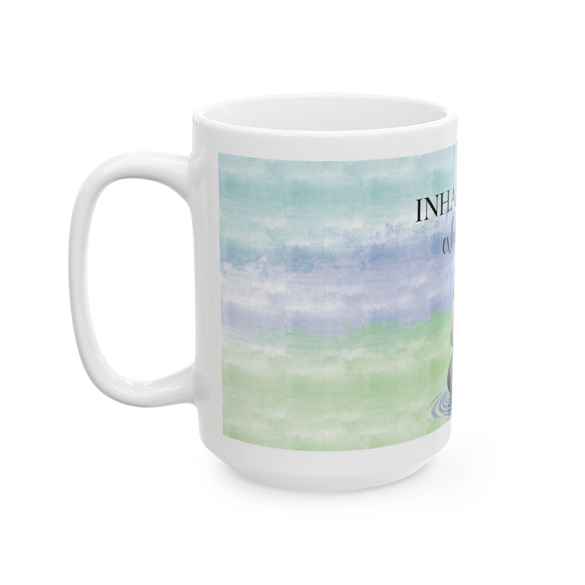 Inhale Peace, Exhale Worry Mug