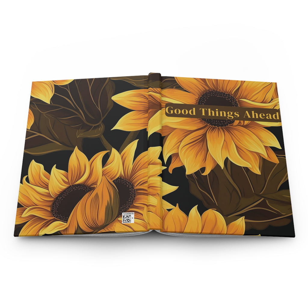 Good Things Ahead Sunflower Journal