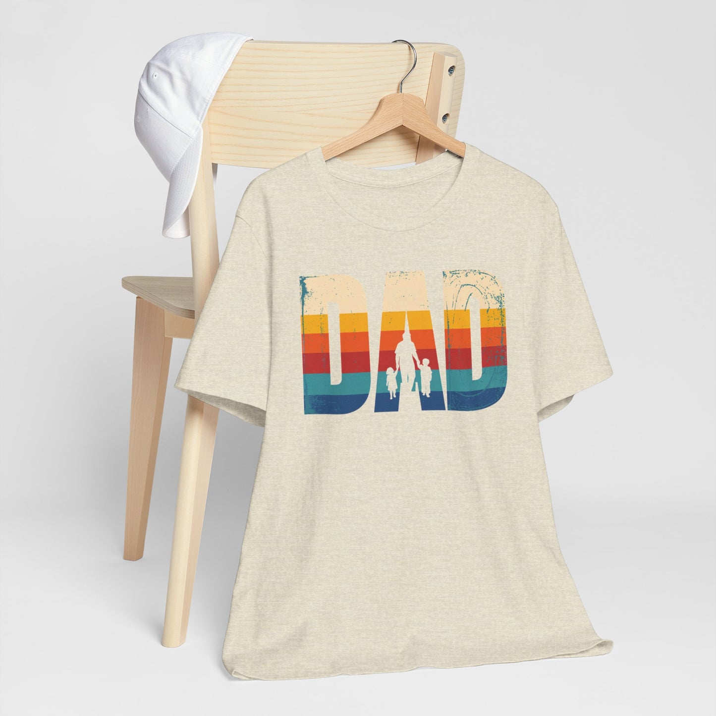 Dad Vintage Sunset Graphic Tee