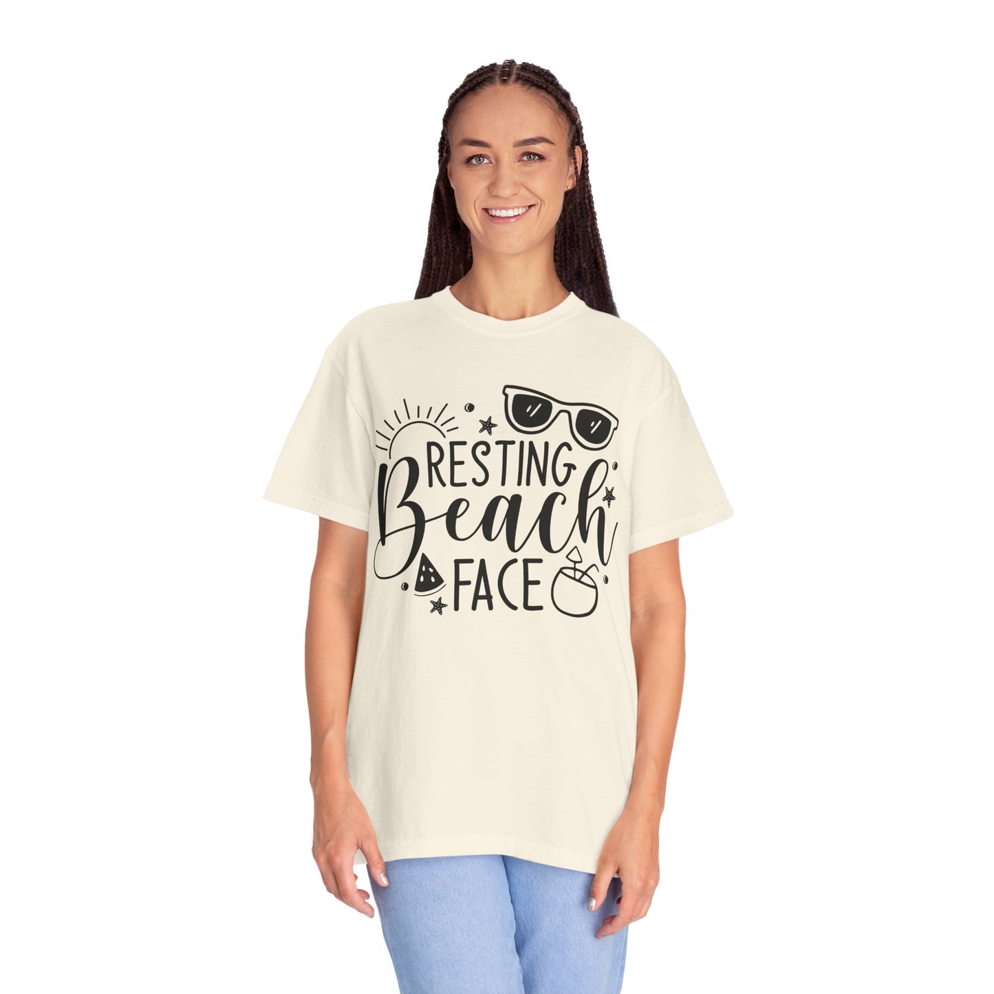 Resting Beach Face Tee
