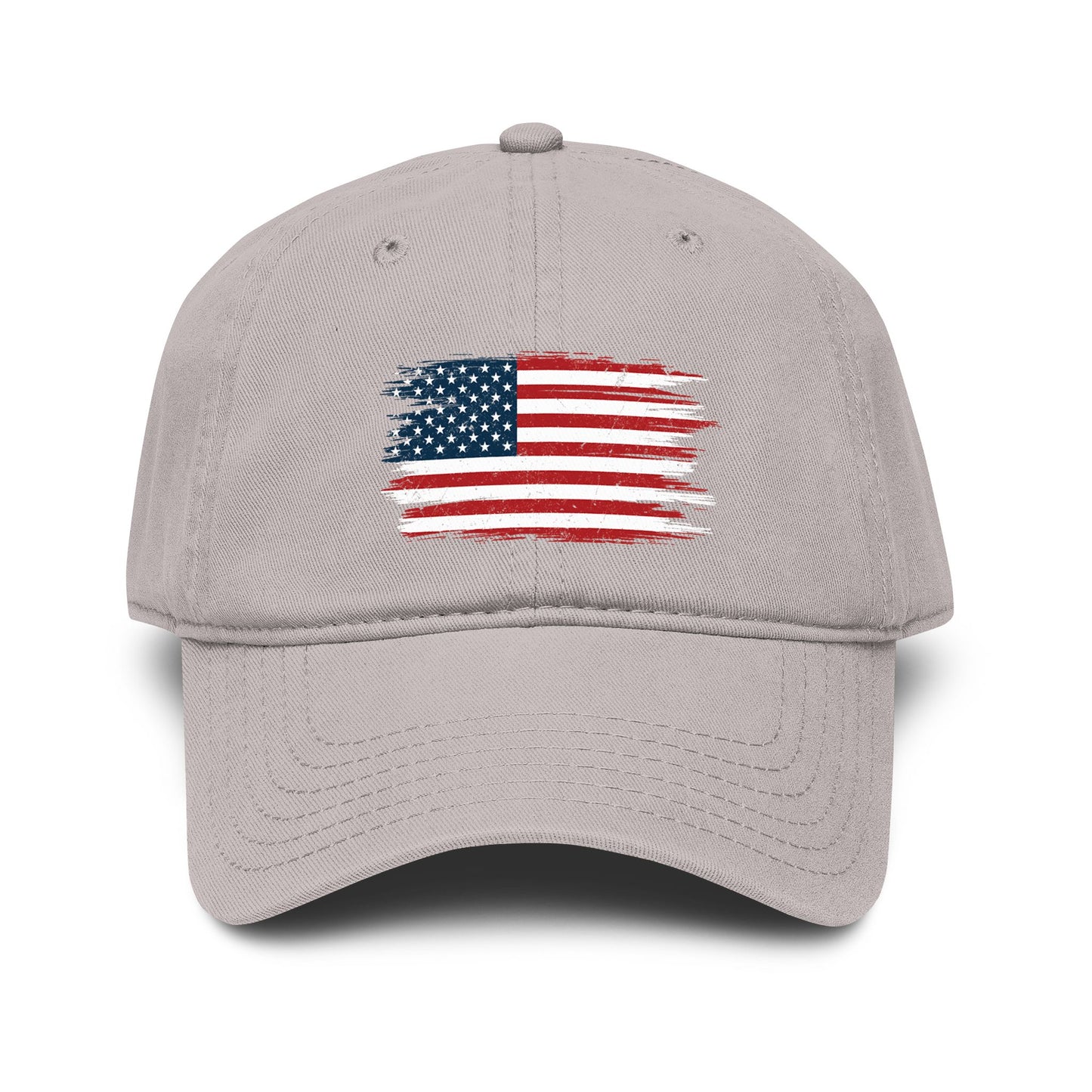 American Flag Vintage Wash Cap
