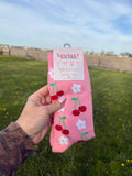 Cherry Sweet Crew Socks