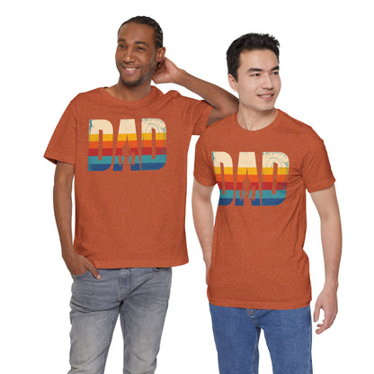 Dad Vintage Sunset Graphic Tee