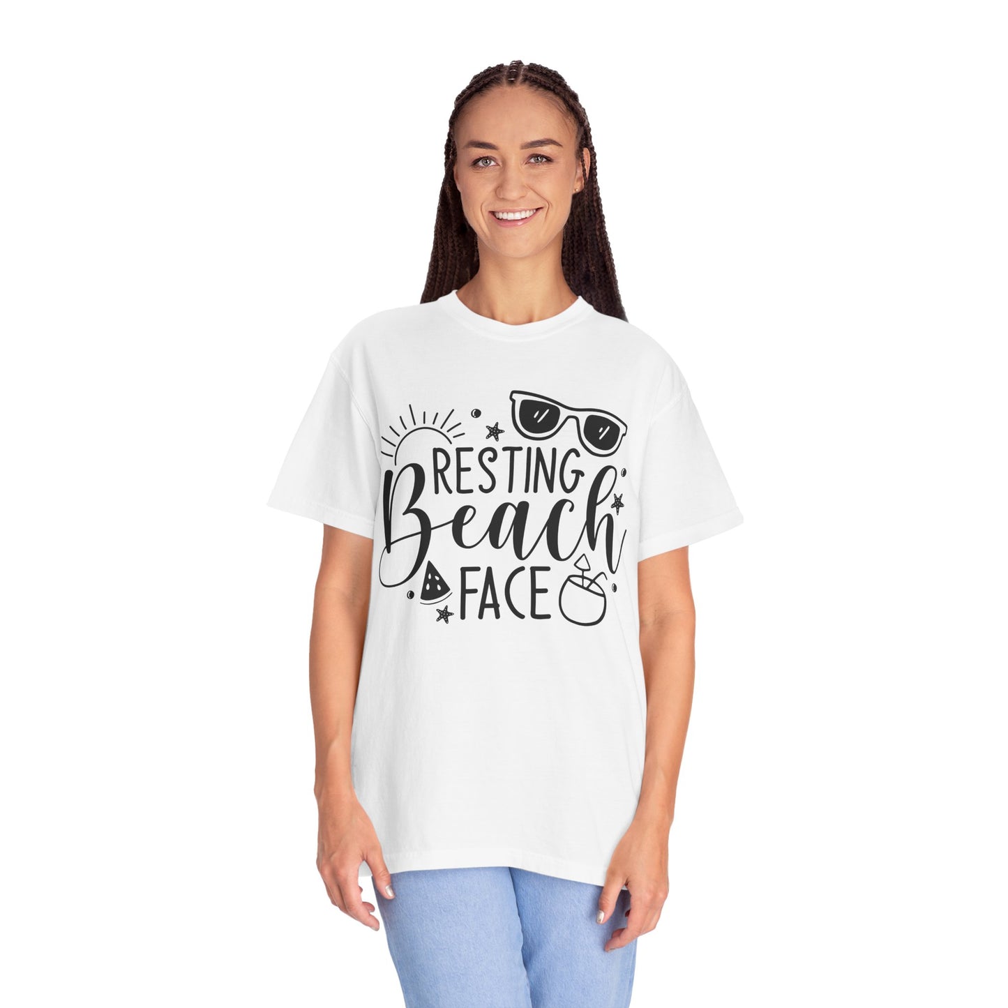Resting Beach Face Tee