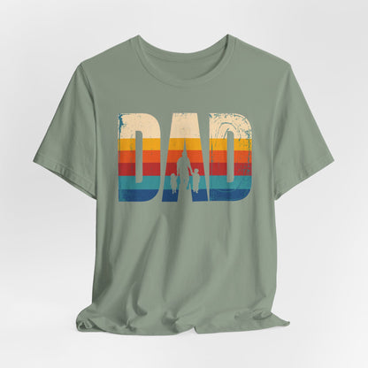 Dad Vintage Sunset Graphic Tee