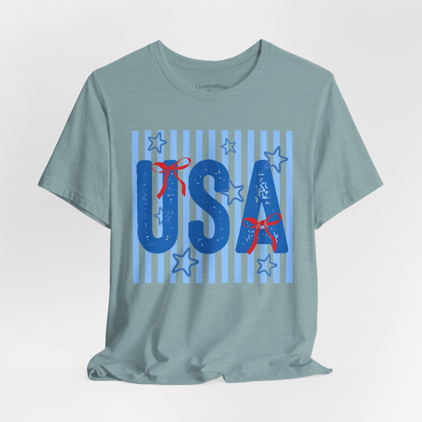 USA Stars Graphic Tee