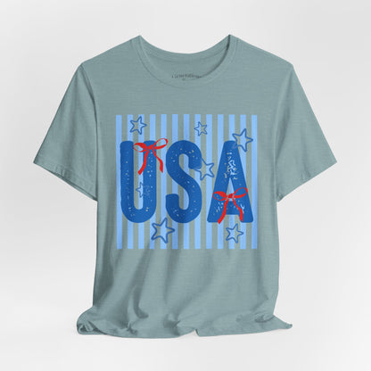 USA Stars Graphic Tee
