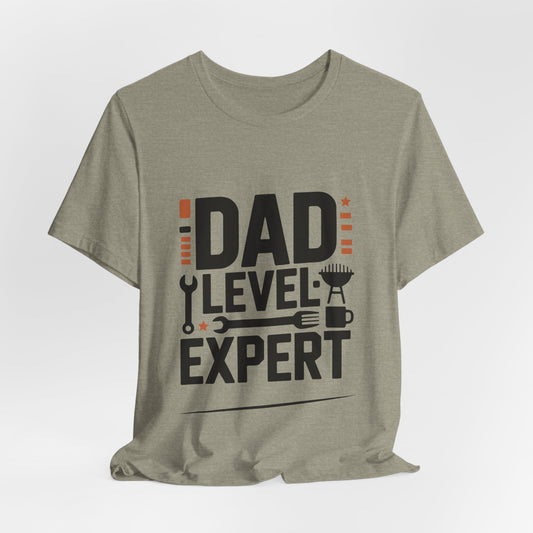 Dad Level Expert Graphic Tee