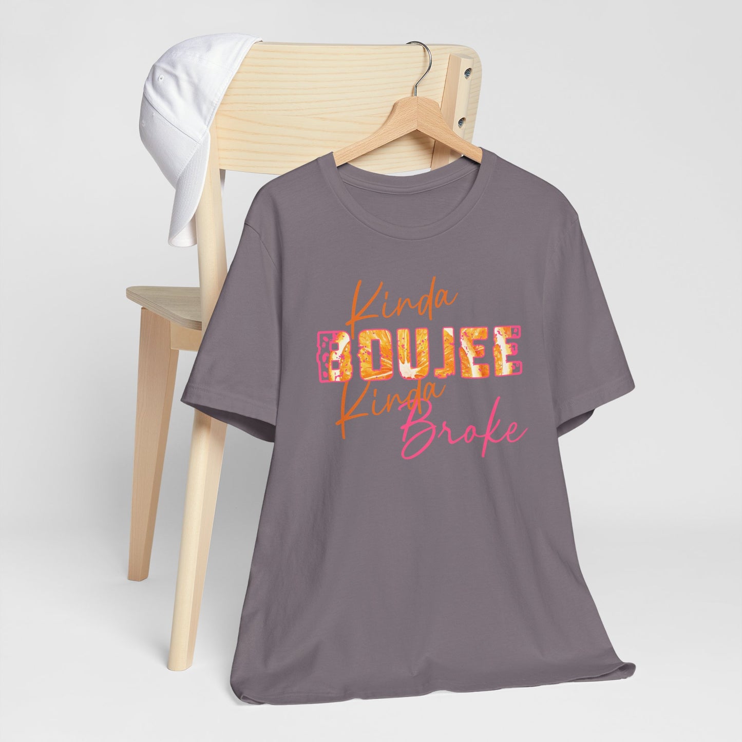 Kinda Boujee Kinda Broke Graphic Tee