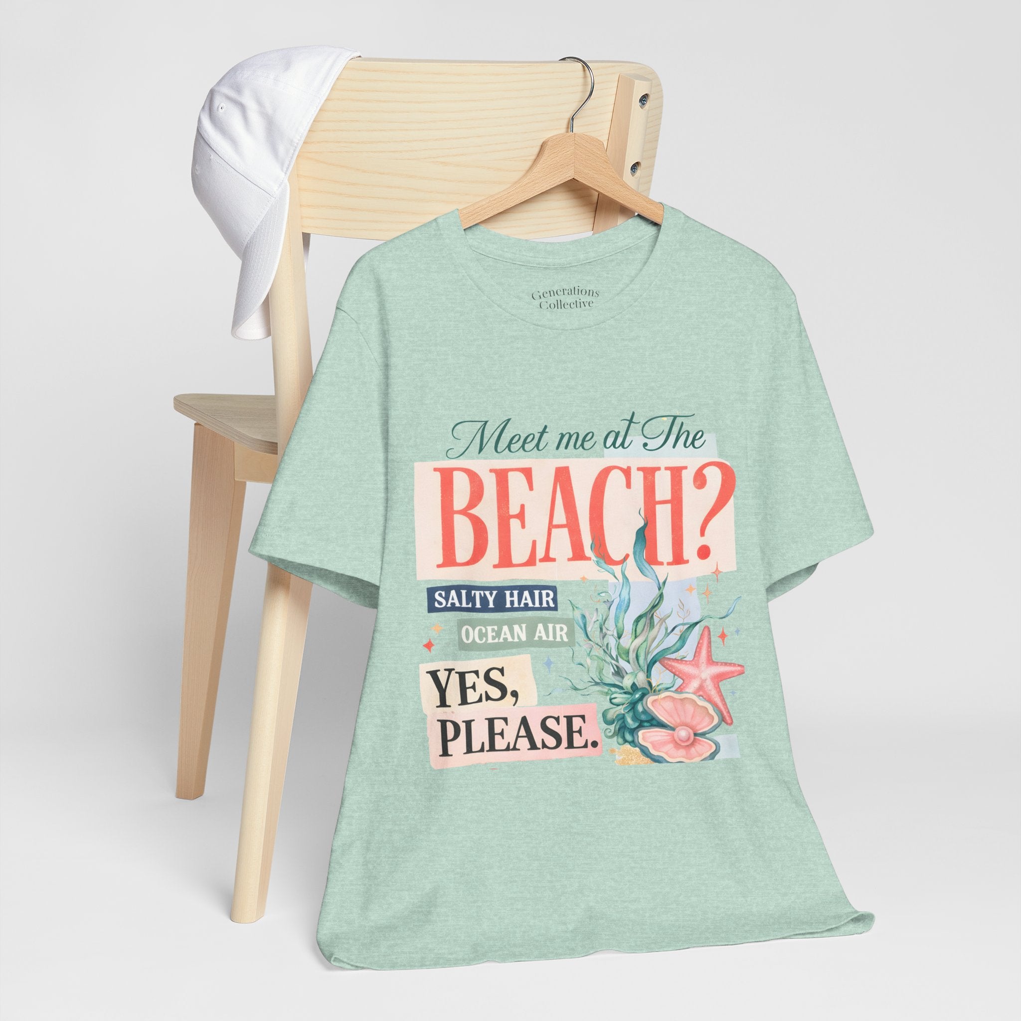 Meet Me At The Beach Coastal Tee
