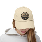 100% Troublemaker Distressed Cap