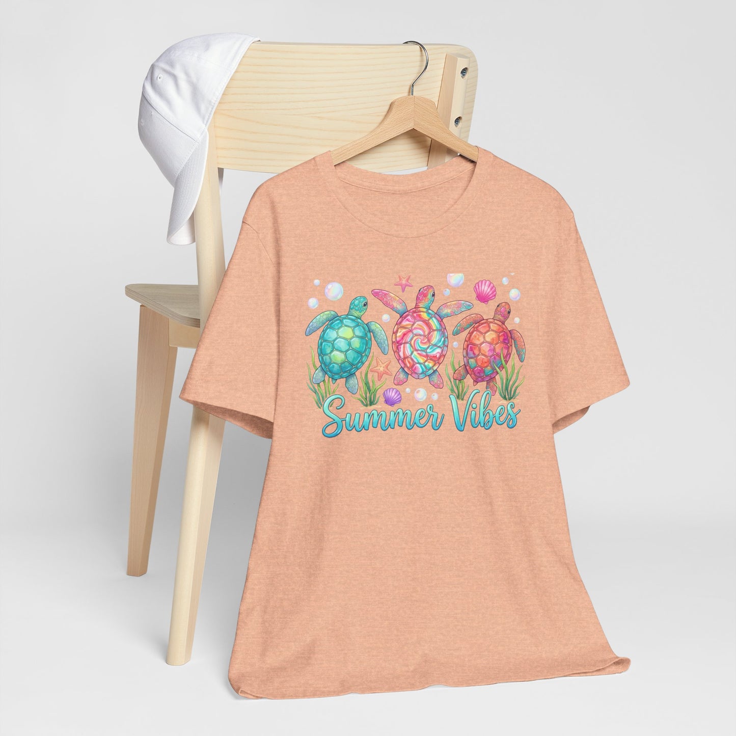 Summer Vibes Turtle Graphic Tee