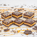 Dark Chocolate Caramel Sea Salt Fudge