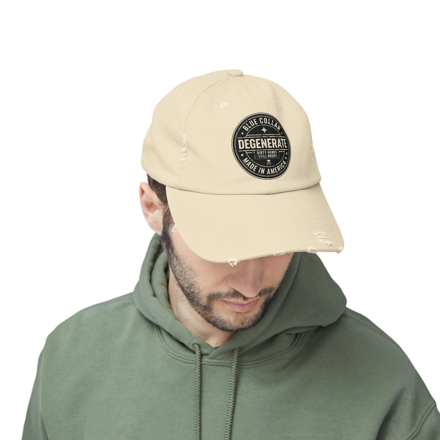 Distressed Degenerate Baseball Cap