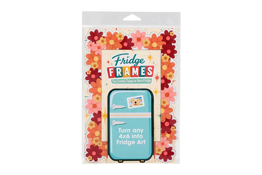 Flower Power Magnetic Fridge Frame