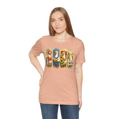 Porch Goose Parade Graphic Tee