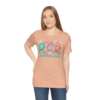 Summer Vibes Turtle Graphic Tee