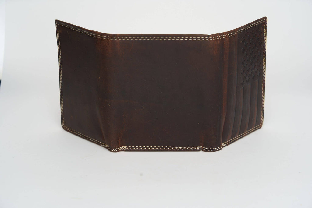 Stars & Stripes RFID Leather Wallet