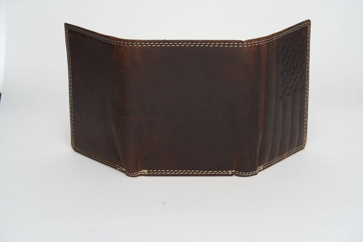 Stars & Stripes RFID Leather Wallet