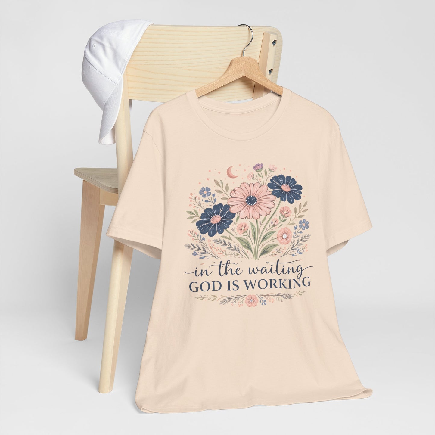 In the Waiting God Is Working Graphic Tee