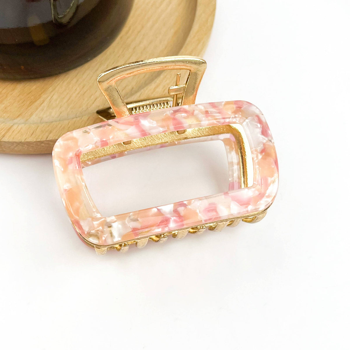 Open Square Claw Clip