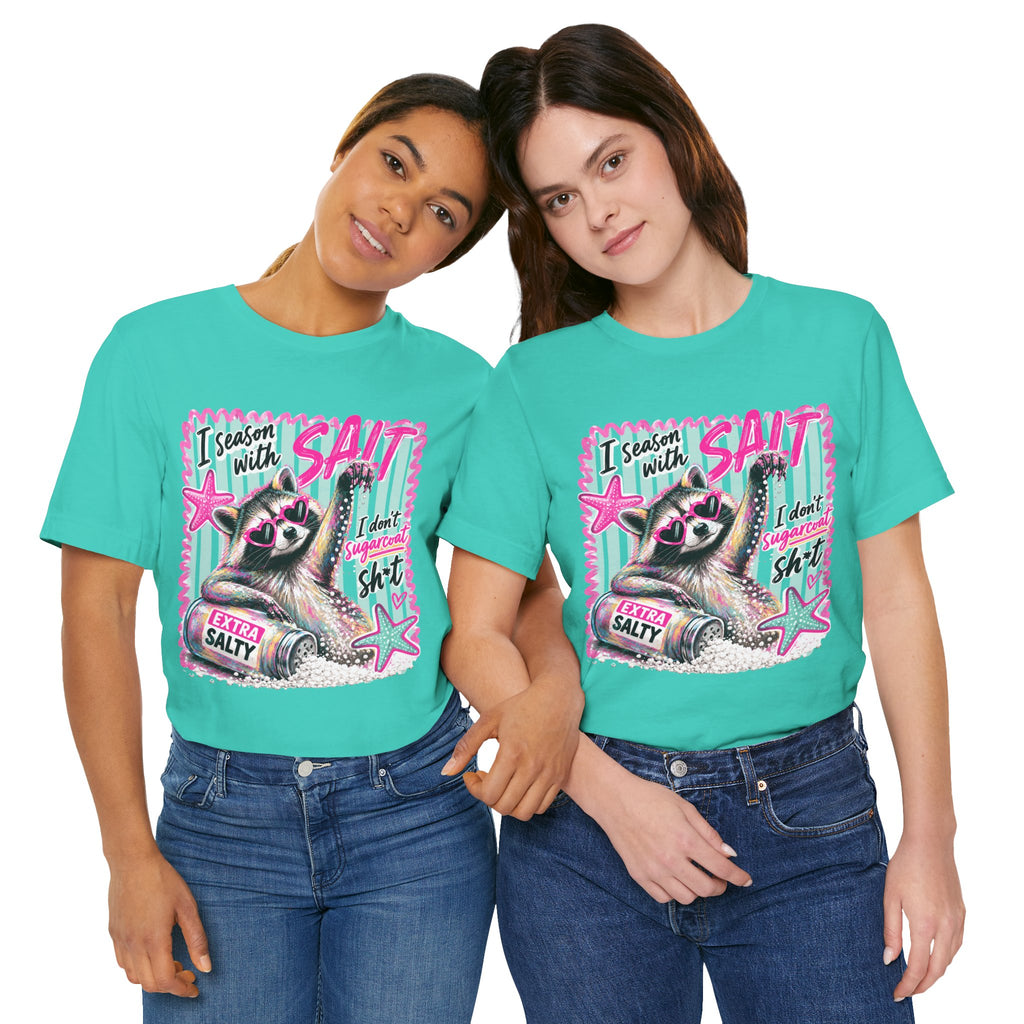 Seasoned With Salt Raccoon Tee