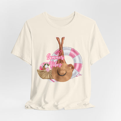 Poolside Summer Vibes Graphic Tee