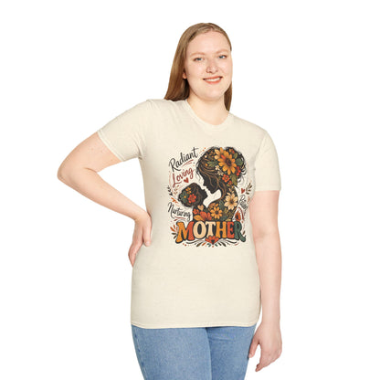 Mother Child Floral Vintage Graphic Tee