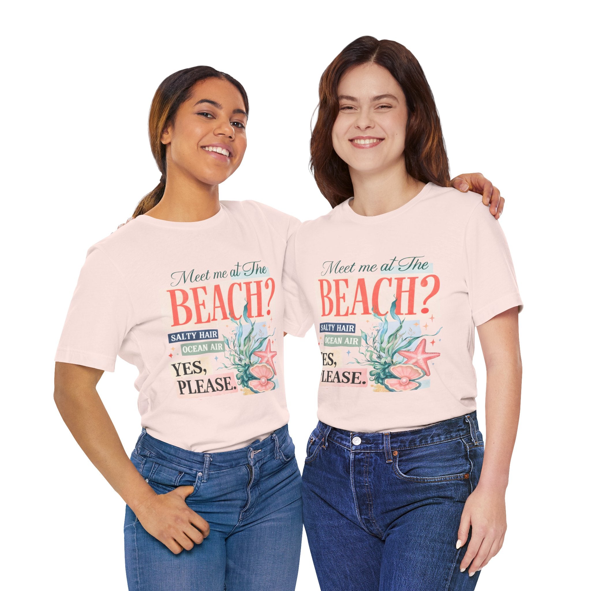 Meet Me At The Beach Coastal Tee
