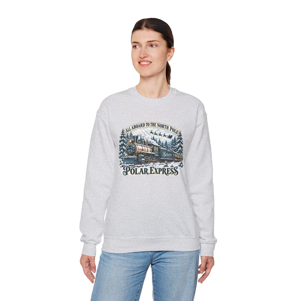 All Aboard Christmas Sweatshirt