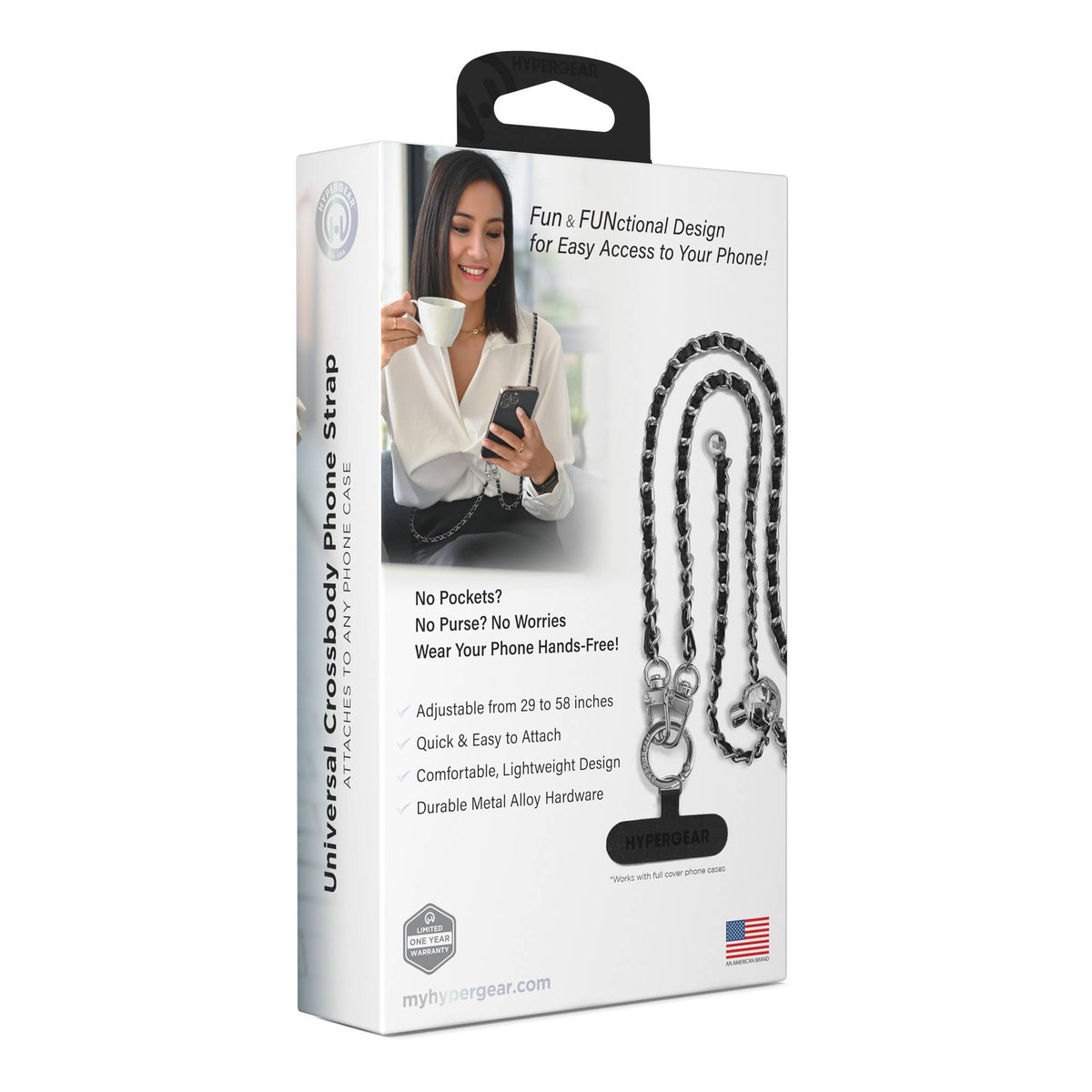 Linked Up Crossbody Phone Chain