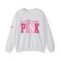 October Looks Better in Pink Sweatshirt