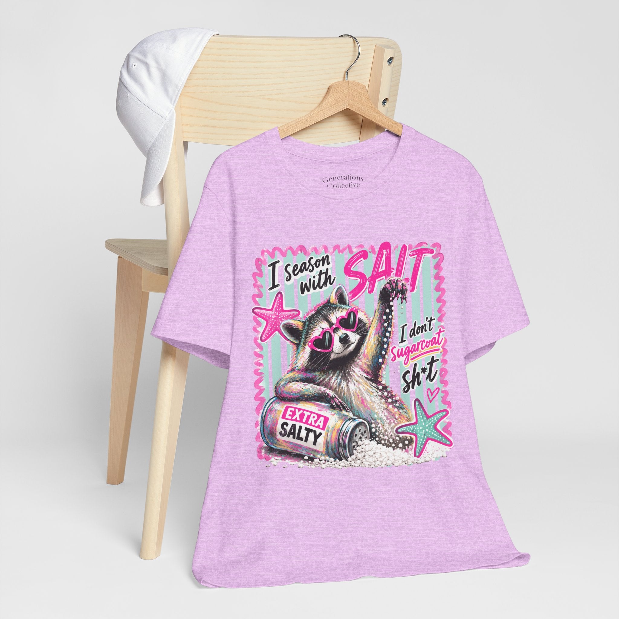 Seasoned With Salt Raccoon Tee