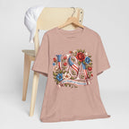 USA Floral Flag 250 Years Graphic Tee