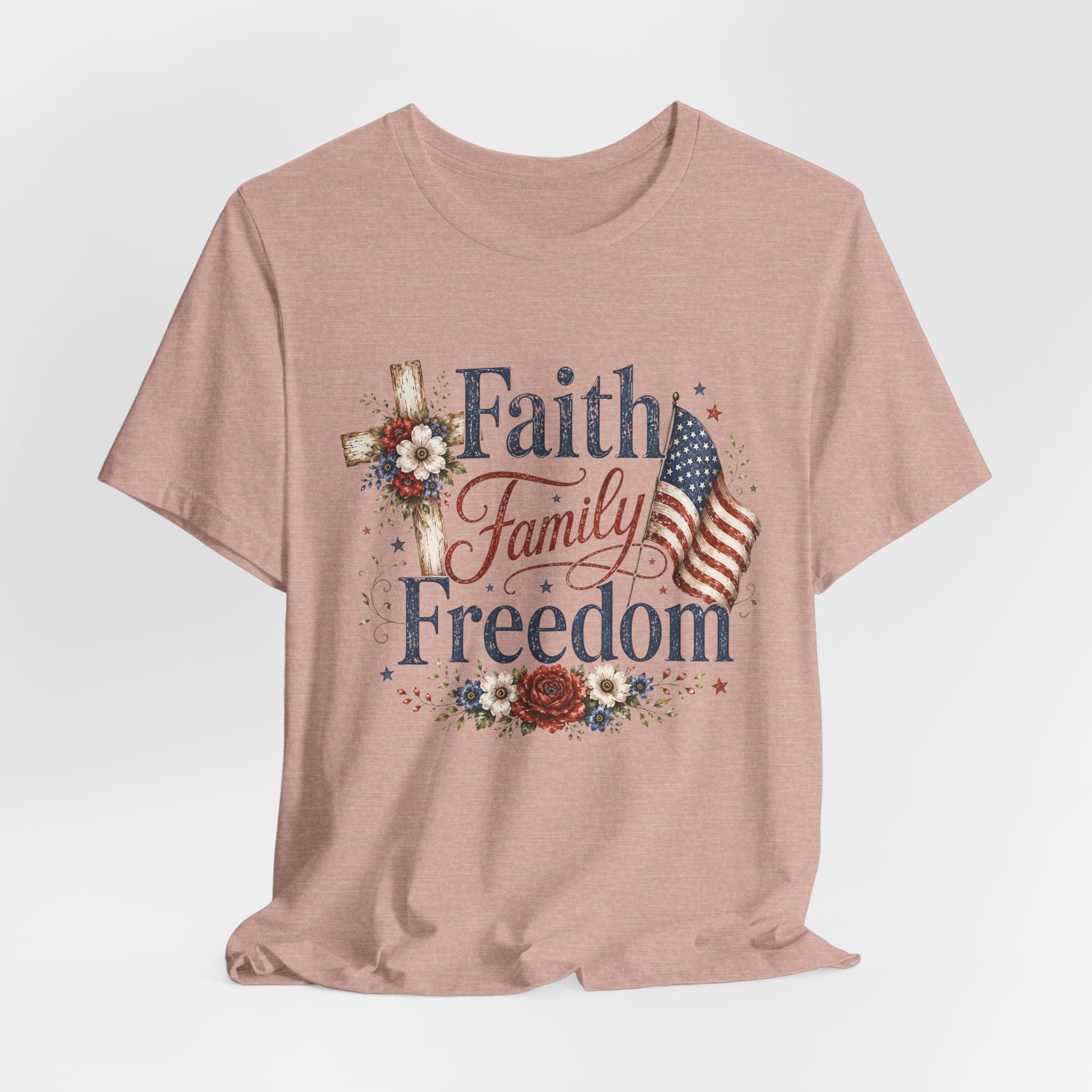 Faith Family Freedom Graphic Tee