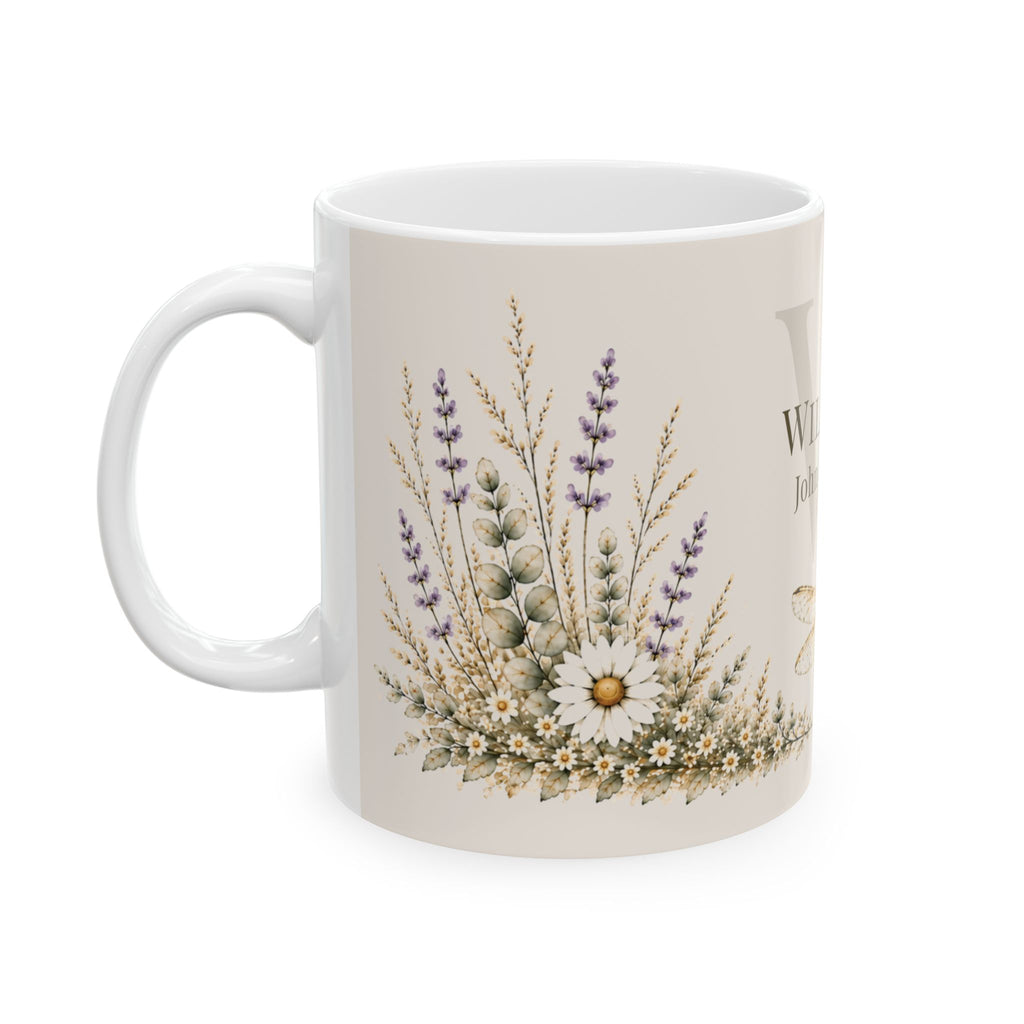Dragonfly Meadow Personalized Family Mug