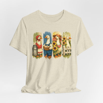 Porch Goose Parade Graphic Tee