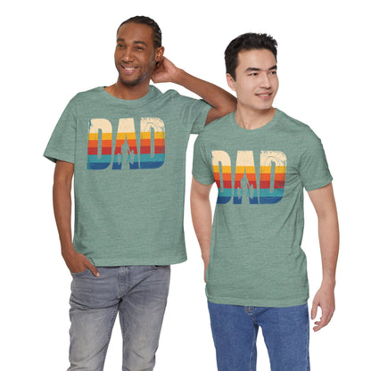 Dad Vintage Sunset Graphic Tee