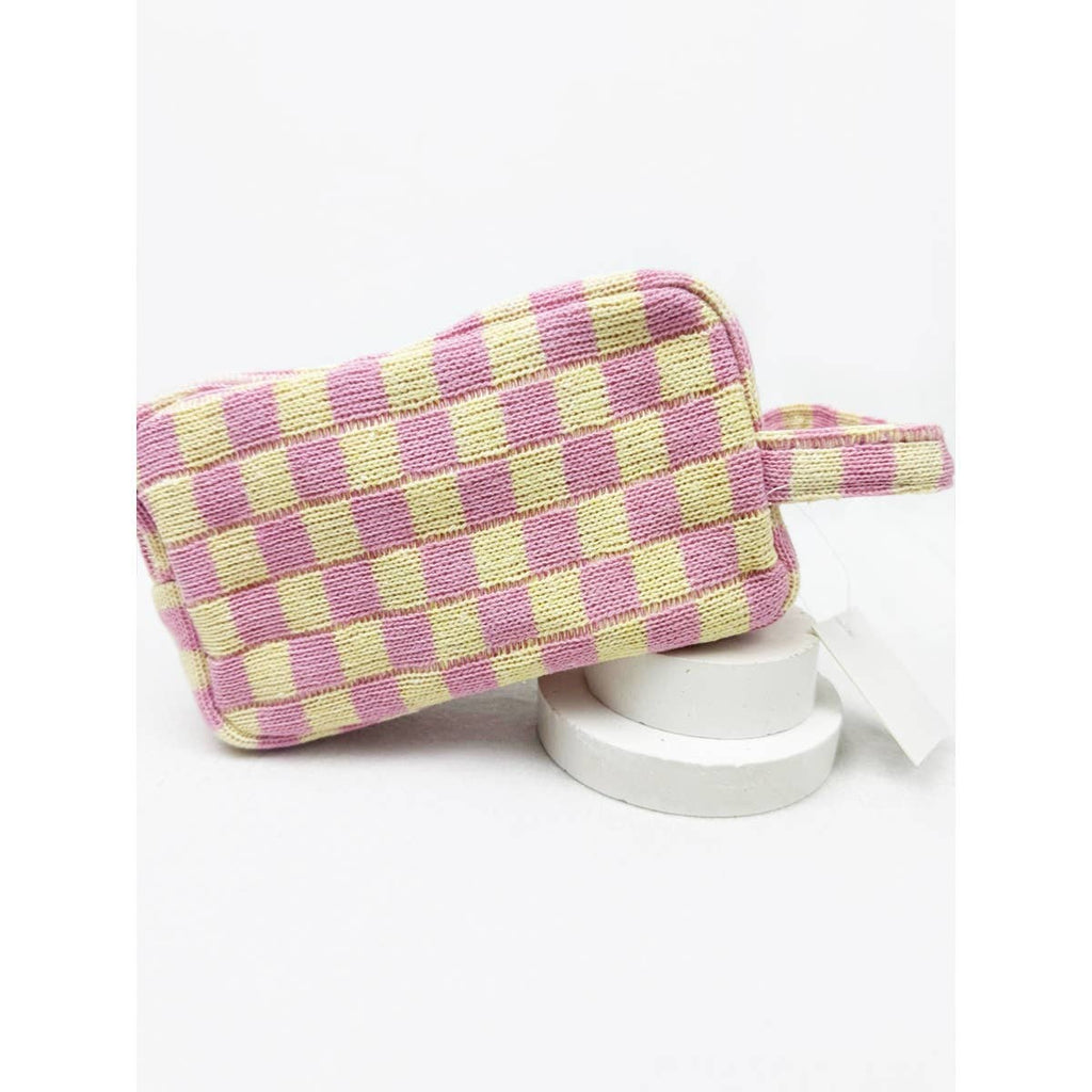Checker Please Cosmetic Bag