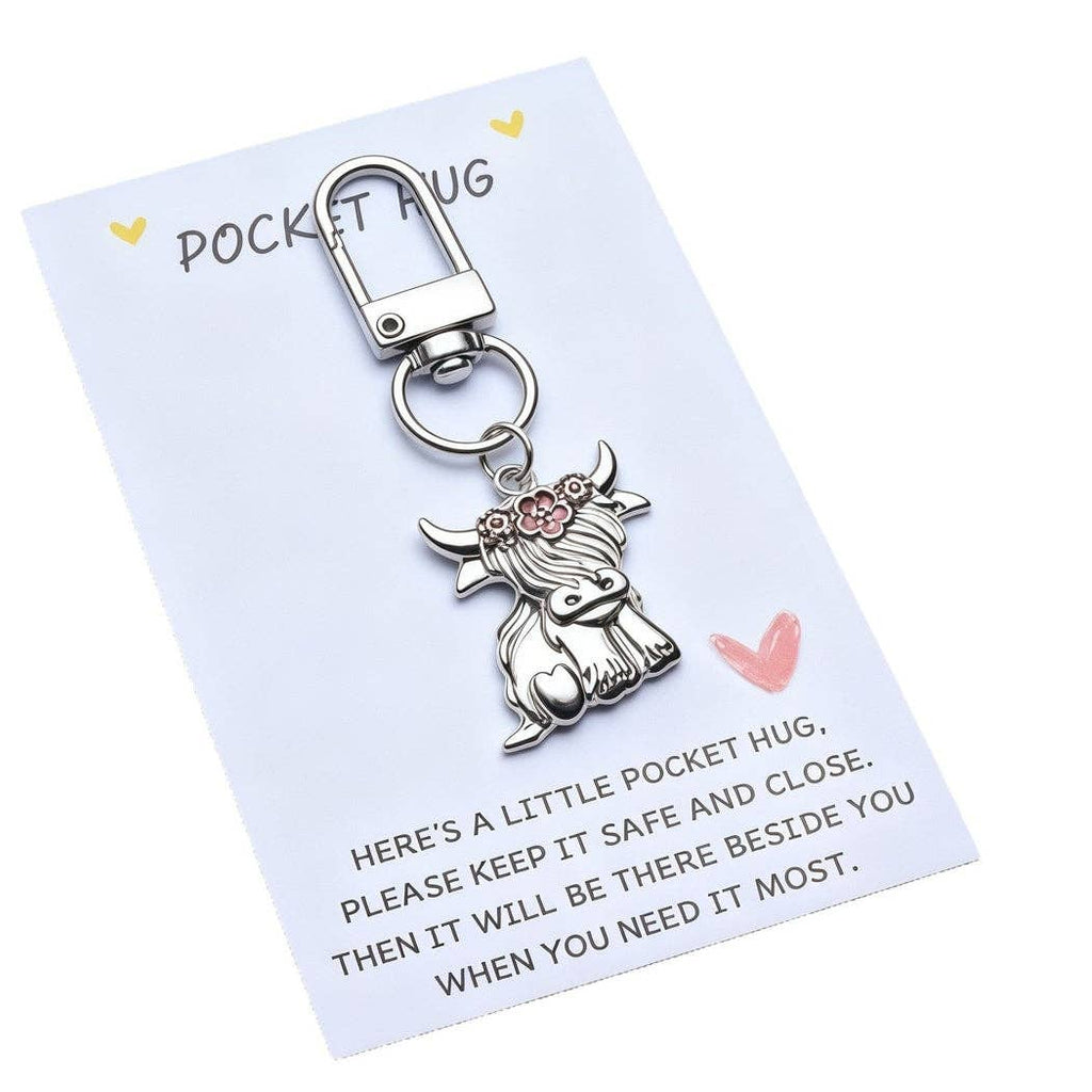 Highland Hugs Keychain