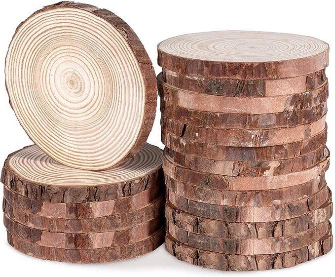 Natural Wood Slice Coaster
