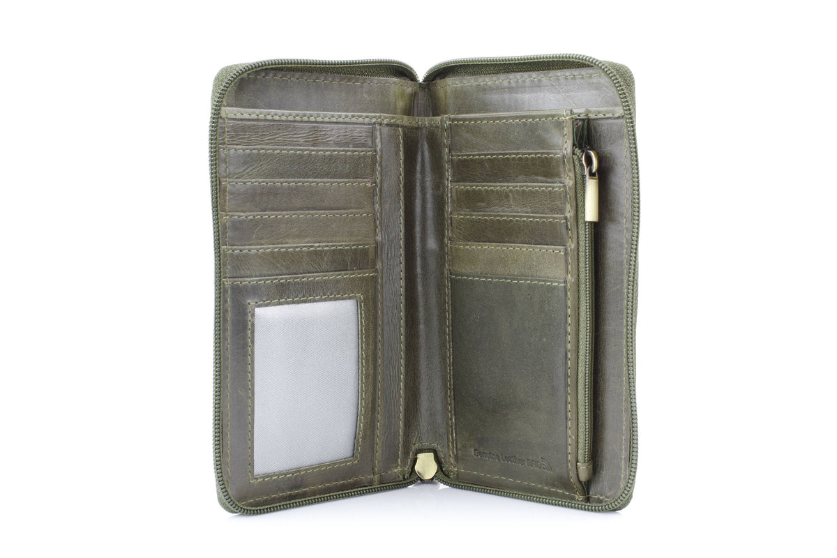 Wildflower Trails Zip-Around Wallet