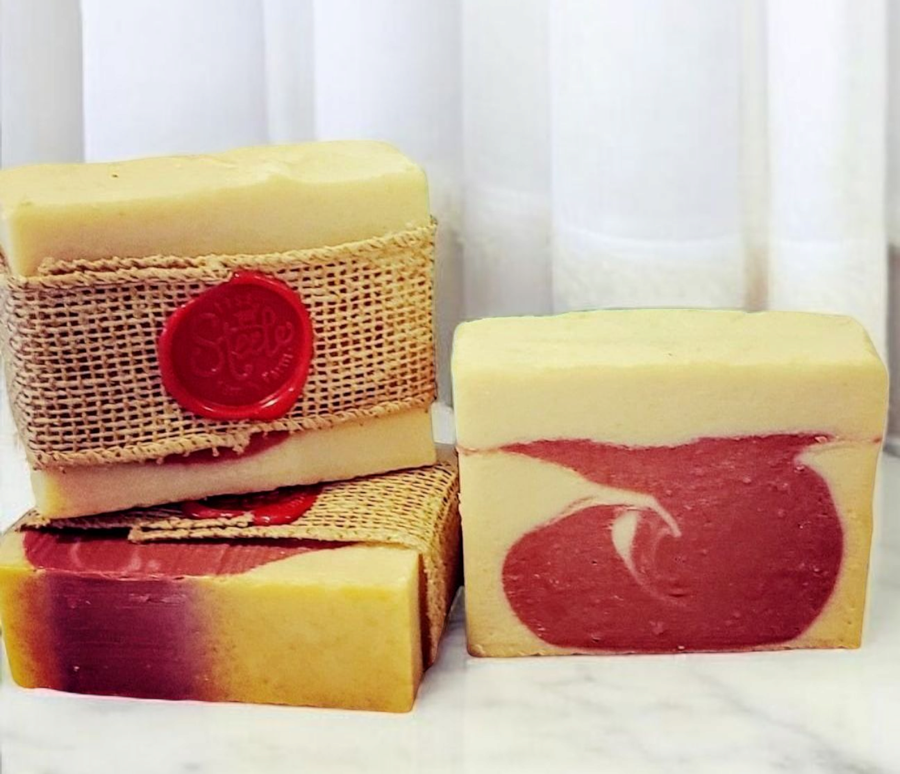 Crimson & Cream Soap