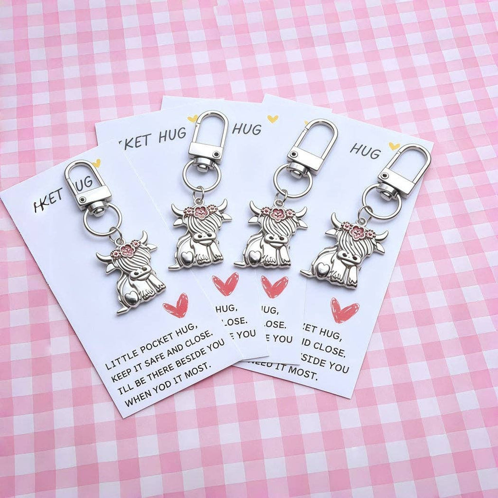 Highland Hugs Keychain