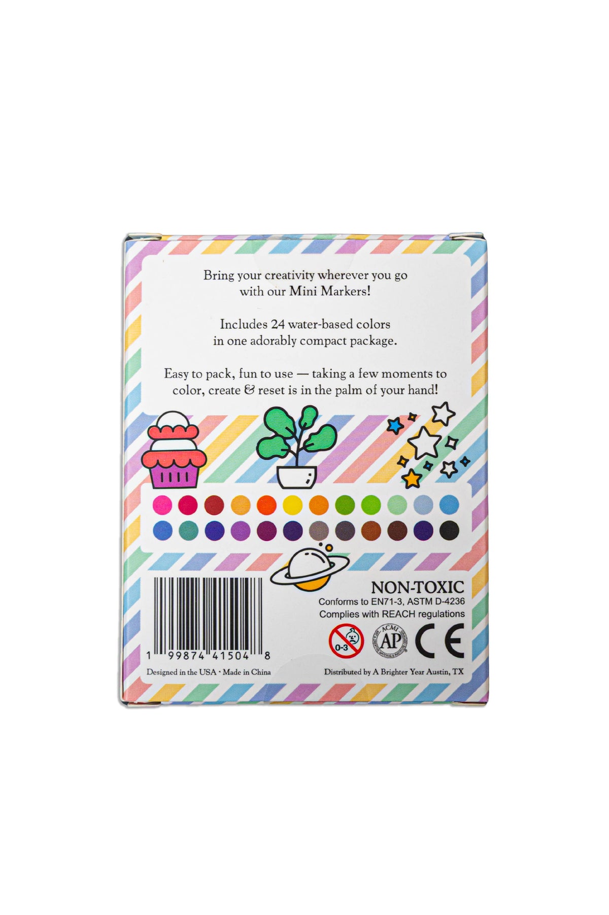 24-Color Mini Marker Set