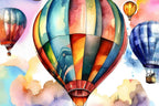 Up & Away Hot Air Balloon Mini Puzzle