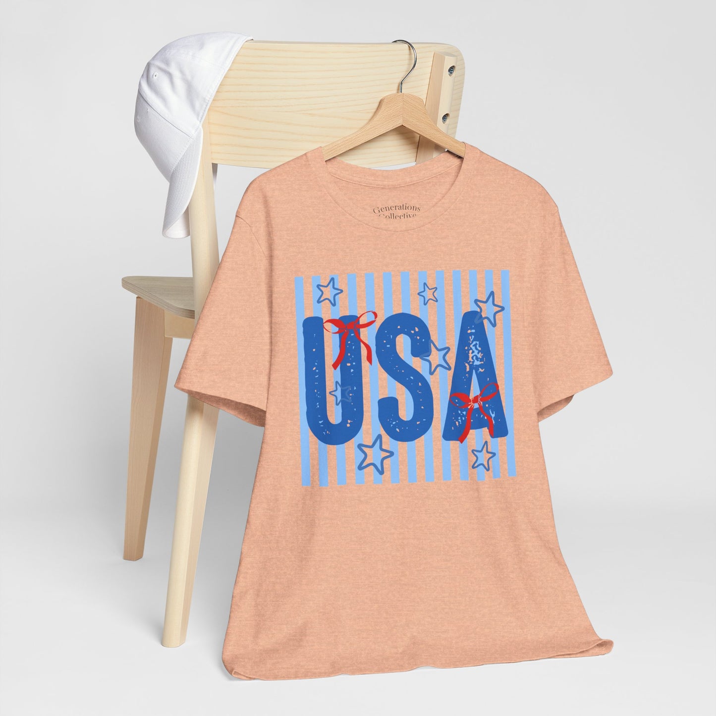 USA Stars Graphic Tee
