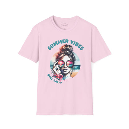 Stay Salty Summer Vibes Graphic Tee