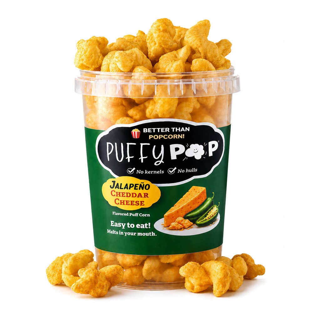 Crack Corn Jalapeño Cheddar Puffy Pop