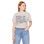 USA Floral EST. 1776 Graphic Tee